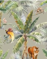 Viscose woven digital stylez tiger 5277