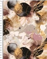 Viscose Jersey Digital Stylez Watercolour Art 5592