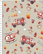 Sweat Brushed Digital Toff Fire Fighters 5601