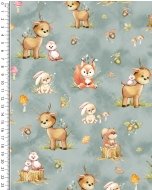 Softshell Digital Little Ones Forrest Animals 5603