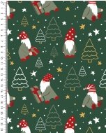 Poplin Digital Toff Christmas Gnoom 5621