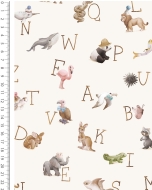 Flannel Digital Animal Alphabet 6132