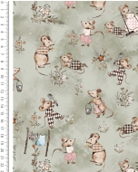 Alpen Fleece Digital Little Mice 6139