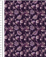 Jersey Digital Midnight Flora 6161