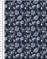 Jersey Digital Midnight Flora 6161