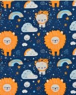 Poplin Digital Lion 5823