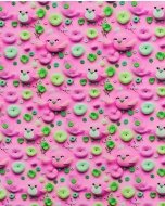 Poplin 3D Cute Birds 5819