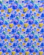 Poplin 3D Elephant 5818