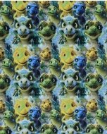 French Terry Digital Dinosaur 5945