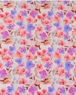 Jersey Digital Watercolor Violets 5935