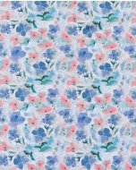 Jersey Digital Watercolor Violets 5935