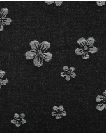 Denim Jacquard Flowers 6225